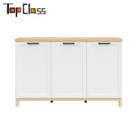 Simple design high quality wood furniture kitchen cabinet