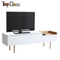 New model designs furniture living room wooden tv stand